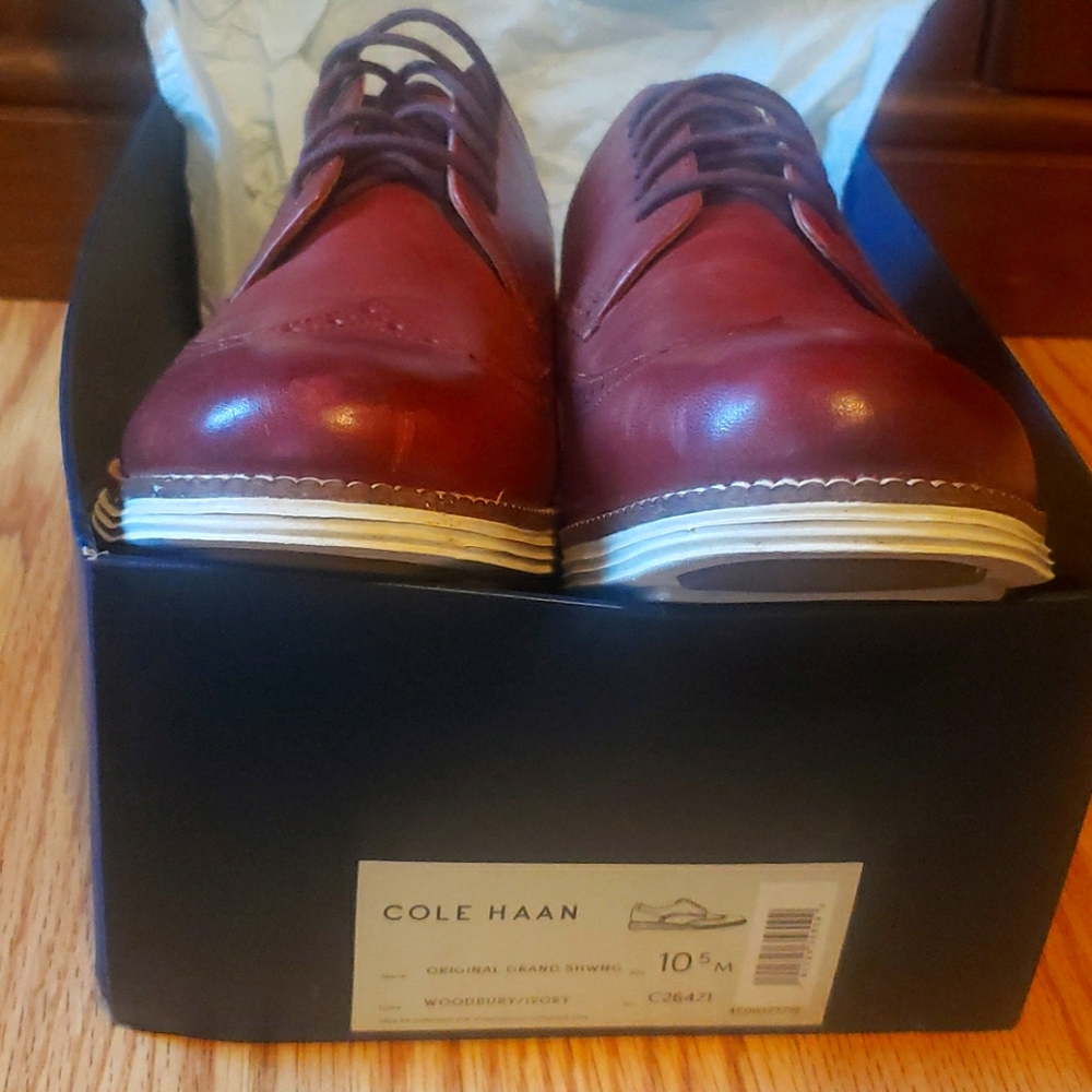 Cole Haan Original Grand Wingtip Oxford Men Shoes
